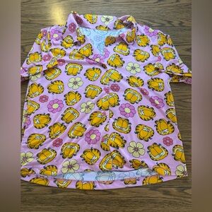 Garfield Pink Pajamas - Size Medium